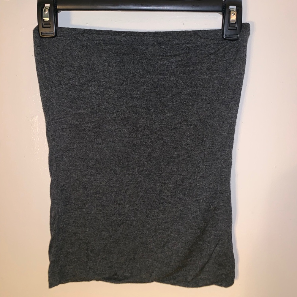 Strapless top